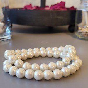 Charter Club Pearls NEW Set of 2 Bracelets Stack